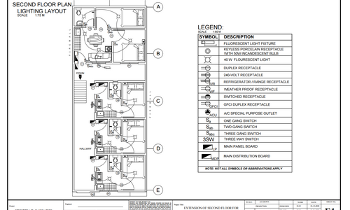 Electrical Layout Lighting