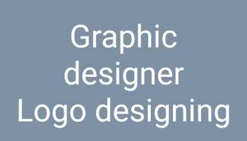 Graphic designer and logo designing