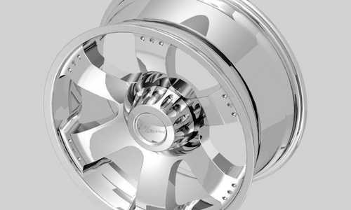 Chrome Plated Wheel Design