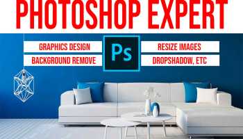 I will do Product background clean, resizing, Graphic Design etc