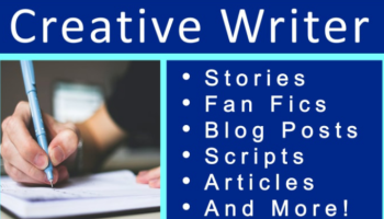 Creative, technical and article writing