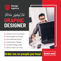Graphics designer with four years experience 
