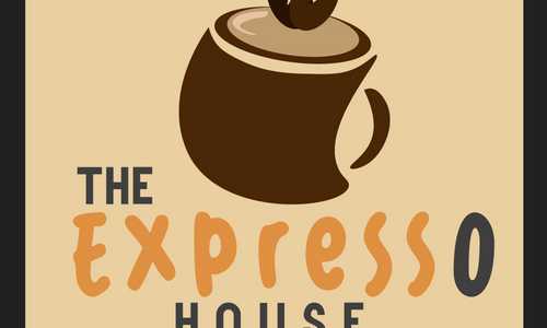 Expresso House logo using Adobe Illustrator.Created for a marketing project.