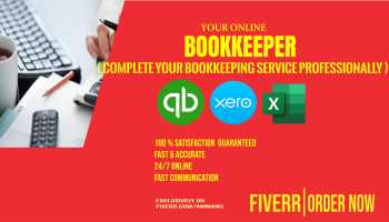I will do bookkeeping and bank reconciliation using quickbooks online