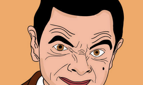 Vector Mr. Bean