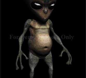 Alien Character Model