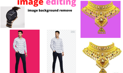 Expert image background remove and beautiful background set professional