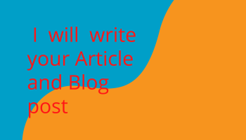 I Will Write Your Articles 
