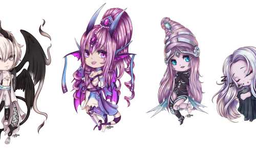 From serious to cute! Chibis for all!