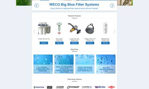 WECO is a prominent US-based water filtration manufacturer headquartered in Long Beach, California. WECO is not just a warehouse that fulfills orders. The company is owned and operated by Water Quality Association (WQA) -Certified water filtration specialists. Our engineering team and technical support staff has been active in solving water quality issues for over 10 years. We pride ourselves on supplying high-quality, reliable solutions for water purification and treatment needs. No matter what type of water treatment your home or business requires, WECO has the experience and expertise needed to get the job done.
