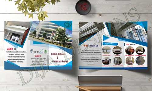 Sialkot Business & Commerce Centre Brochure Design | Business Brochure Design