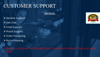 I can handle your customer support for 1 hour