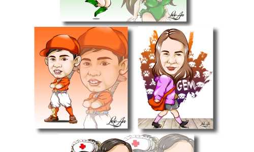 this is some of my caricature designs