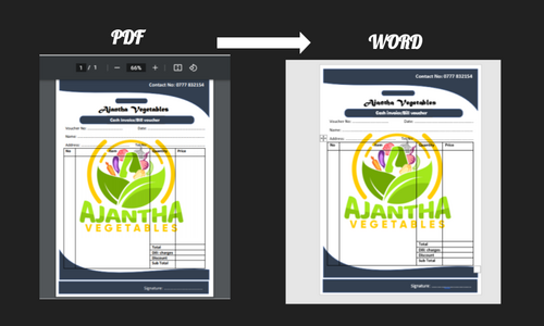 this is my completed pdf to word 