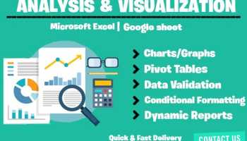 Summarize, Clean & Visualize your data using Excel
