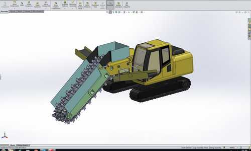 Trencher Designed for PC200