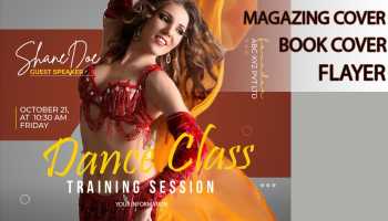 You will get magazine cover desing service