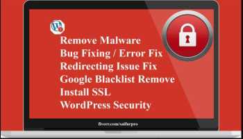 I will remove WordPress malware, fix redirecting, blacklist and install SSL