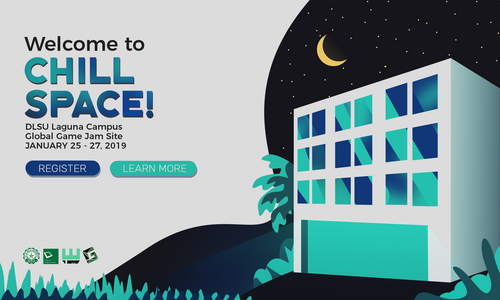 Chill Space poster for Global Game Jam 2019.