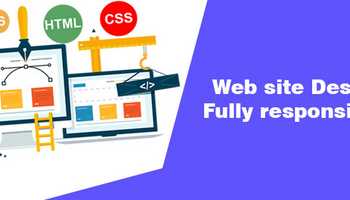 5-10 pages site design with PSD and Html in bootstrap with responsive design