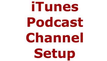 I Will Set Up iTunes Podcast, Apple Podcast Channel For You
