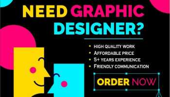 I will provide graphic design services within 24 hours