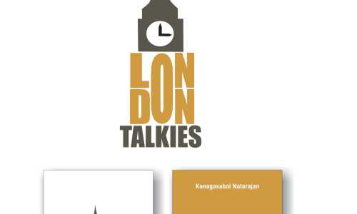 Logo, Letter Head, Visiting Card package developed for London Talkies, Chennai