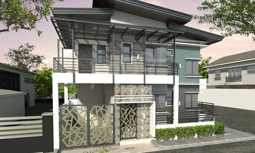 This is a 2-storey residential in Malolos Bulacan that i designed and rendered. 