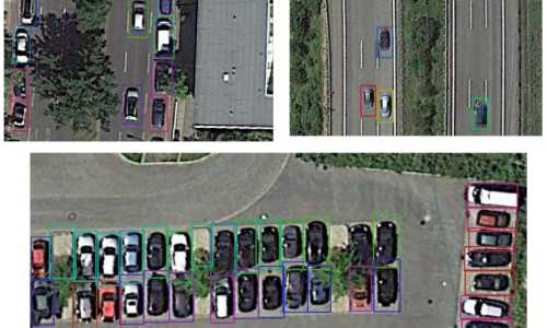 This application does object detection based on HOG descriptors. It has been trained on about 350 negative and positive picture examples. It can be trained to have accuracy of above 95% if the terrain is at least approximately known. I created a GUI for this in Matlab, and there you can choose color ranges (HSI color model) to detect only cars of specific color. I could modify this app to work with camera for real-time object tracking and counting.