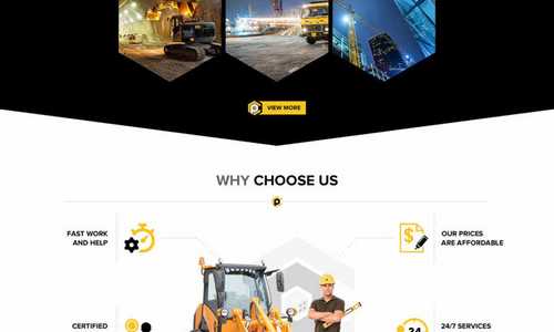 Website for construction company This website was designed and developed for a construction company I did designed and developed it in Wordpress platform to facilitate client in managing it easily This site is also mobile friendly