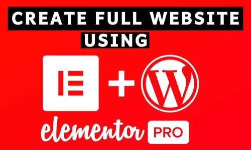 I'll us elementor pro page builder to build full website for you !!!