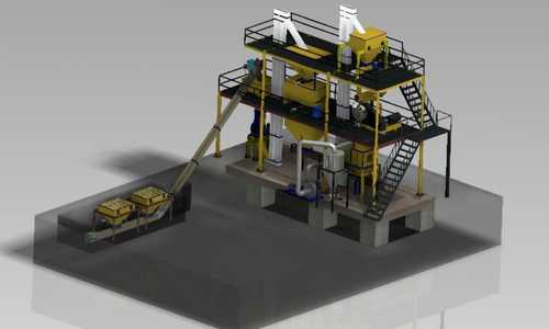 200 KG PER HOUR CATTLE FEED PLANT