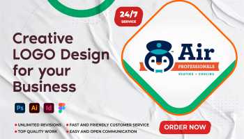 I will do creative logo design for your business