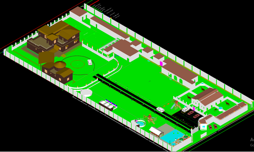 3D Modelling by using AutoCad