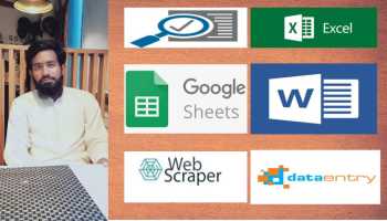 I will do data entry, web research and copy paste work in excel