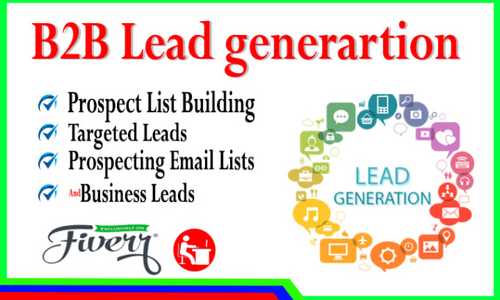 Do you need assist with B2B lead generation? If you’re in sales and want to construct geo-focused prospect lists, I can assist. I have 3 years of experience in lead generation. I will let you build a list of clean and geo-targeted possibilities based on your target market. With my help, you may begin promoting your product or service as quickly as I submit the work. I will need the subsequent to recognize your wishes: ☛ Target Industry (e.G., Real Estate, Fitness, Hospitality) ☛ Target Location (City or Country) ☛ Company Headcount ☛ Required Fields & Format I will do the studies and accumulate records from almost any enterprise and vicinity, and refine them primarily based to your supplied standards. I will use professional networking web sites, famous on line directories, and Google seek to construct your prospect lists. I will offer you leads inside the following layout: ✪ First & Last Name ✪ Title (Designation) ✪ E-mail Address (tested and verified) ✪ Phone variety (agency telephone