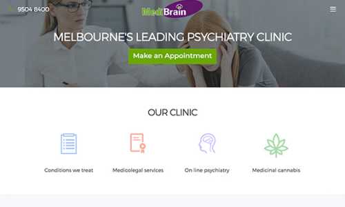 Medibrain Website Link:- https://medibrain.com.au/ Our team has designed and developed this website 