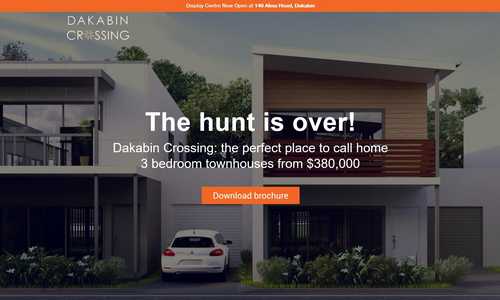 Dakabincrossing website - Fully customized Wordpress website