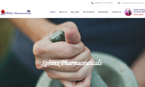 The client requirement was to create an informative website for their products. I created the website for them in WordPress Website link:https://sphinxpharmaceuticals.com/