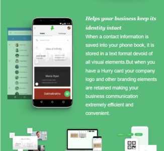 HURRY - Mobile App Squeeze Page Design and Development