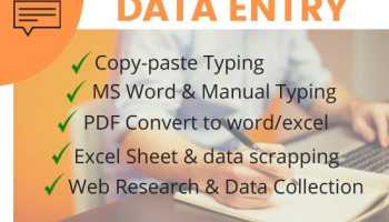Data entry on microsoft office