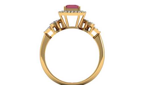 Front View of a Ring