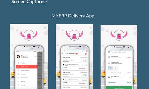 MyERP Screens: Available in Android 