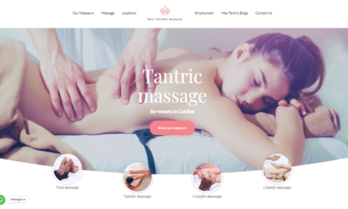 The client gave the design of this website and wanted a pixel-perfect output. I used WordPress and created this project from scratch to achieve the desired result. Website link:https://maxtantricmassage.com/
