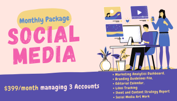 Monthly Social Media Package