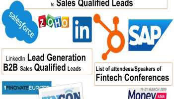 I will create B2B sales leads with contact details and valid emails