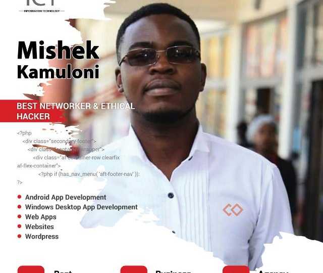 Misheck K. - Web Systems and hybrid mobile app developer