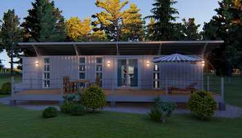 Shipping Container Structures and Living Spaces