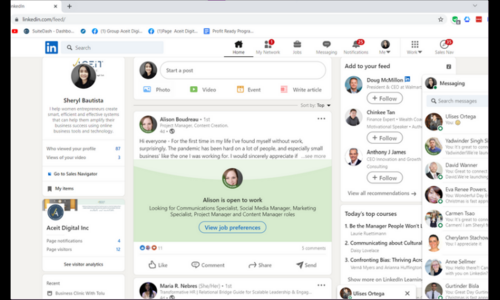LinkedIn and Linkedin Navigator - I use this both for Lead Research, also posting for company's projects that will attract customers.