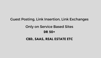 I will Provide Guest Post and Link Insertion on DR 35+ and Traffic 2000+ Service based Sites.